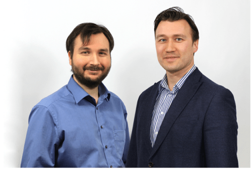The founders of iFactory3D: Martin Huber, CTO on the left and Artur Steffen CEO are planning to expand their prodcut liof 3D bet printers with the received investment