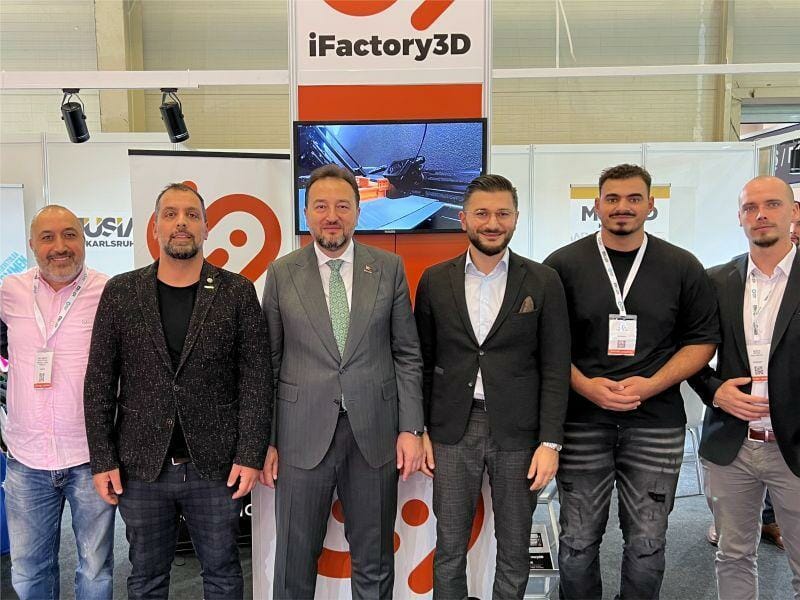 iFactory3D's booth at Musiad Expo 2022 in Istanbul