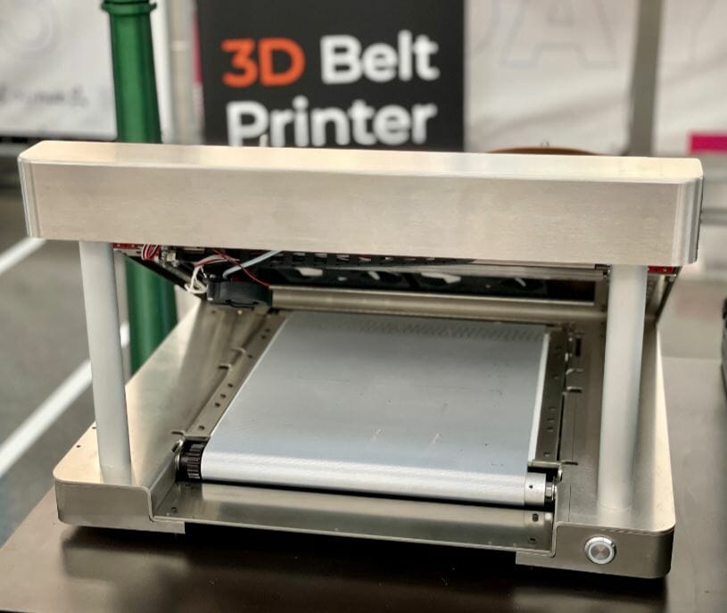 Neue 3D-Fließbanddrucker-Generation. Der Prototyp der neusten Entwicklung von iFactory3D wurde auf dem DDD23 vorgestellt.