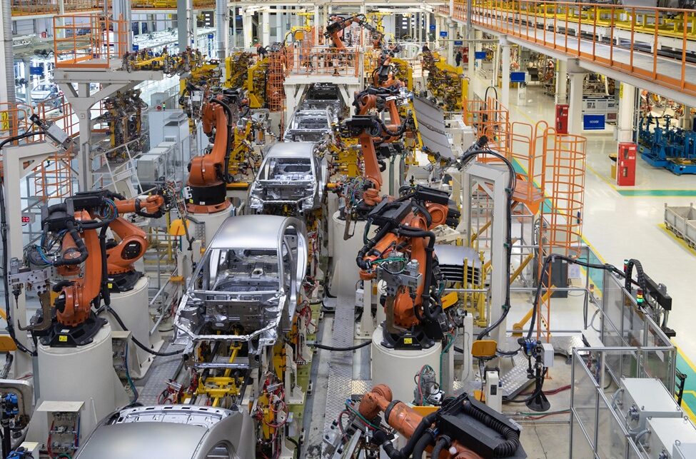 Fließbanddruck in der Automobilindustrie: Effizienz, die in Serie geht