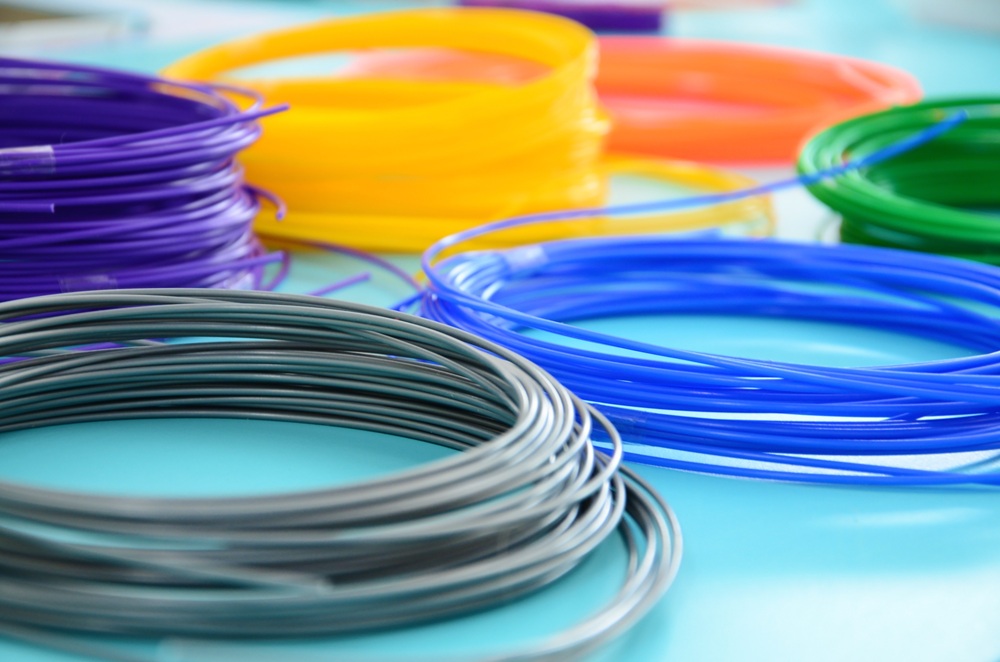 3D-Filament in verschiedenen Farben